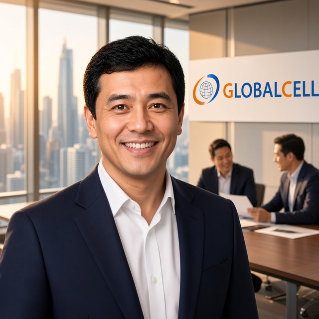 Portrait of Aziz, Division Head, globalcell.asia