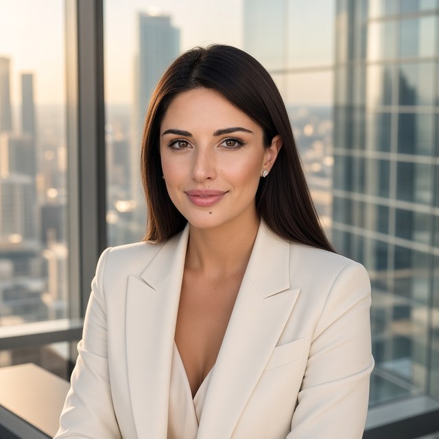 Portrait of Nina, Head of Projects