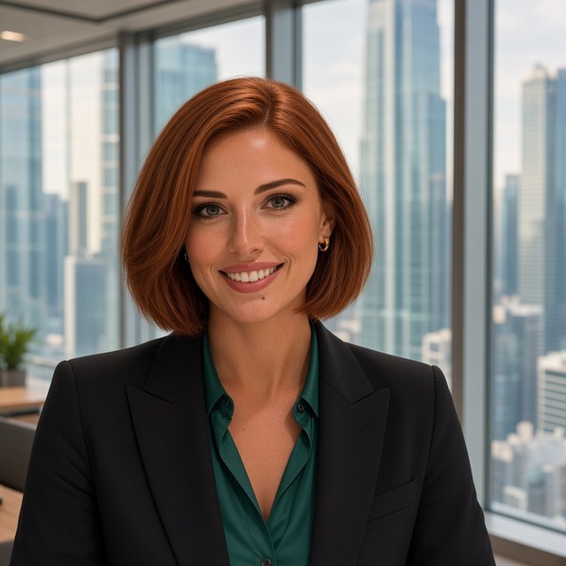 Portrait of Olivia, Division Head, globalcell.uk